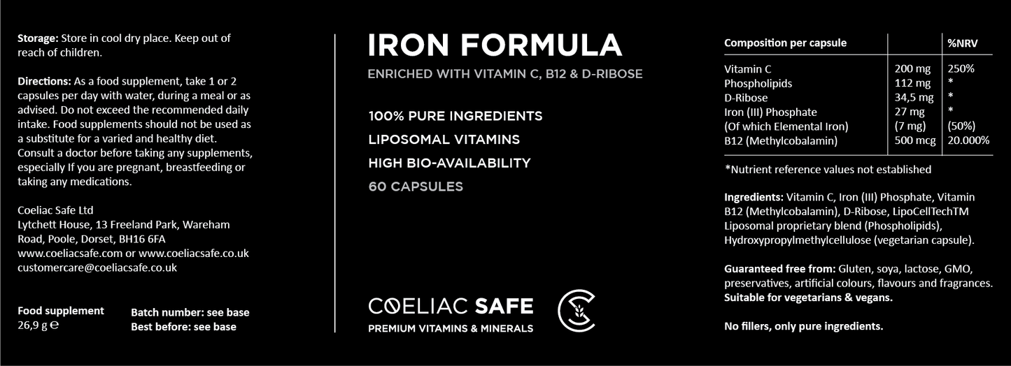 Focus Pack - Iron + Anti-Fatigue Complex  (restocking soon!) image 2