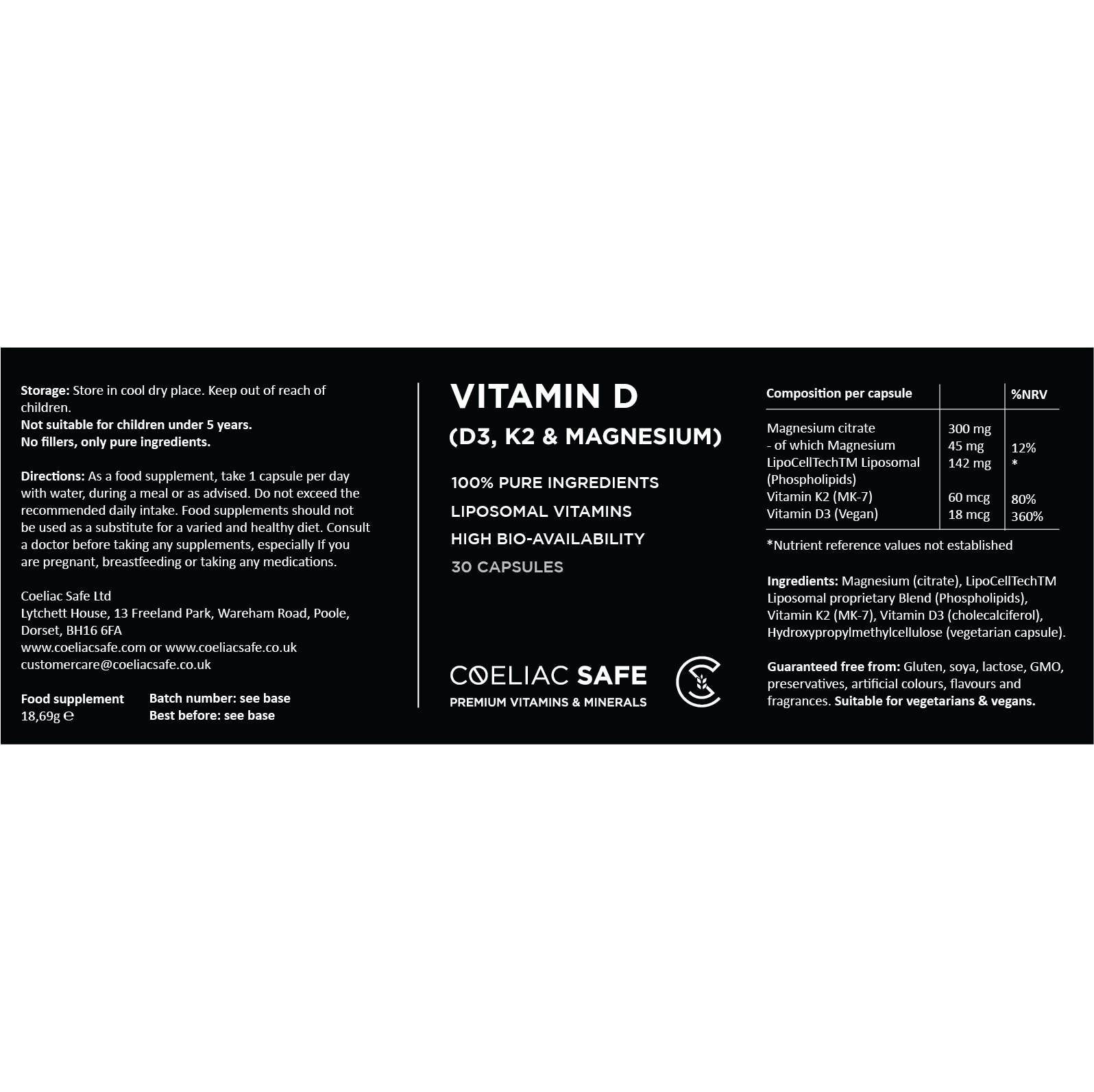 Vitamin D (Containing D3, K2, & Magnesium) image 2