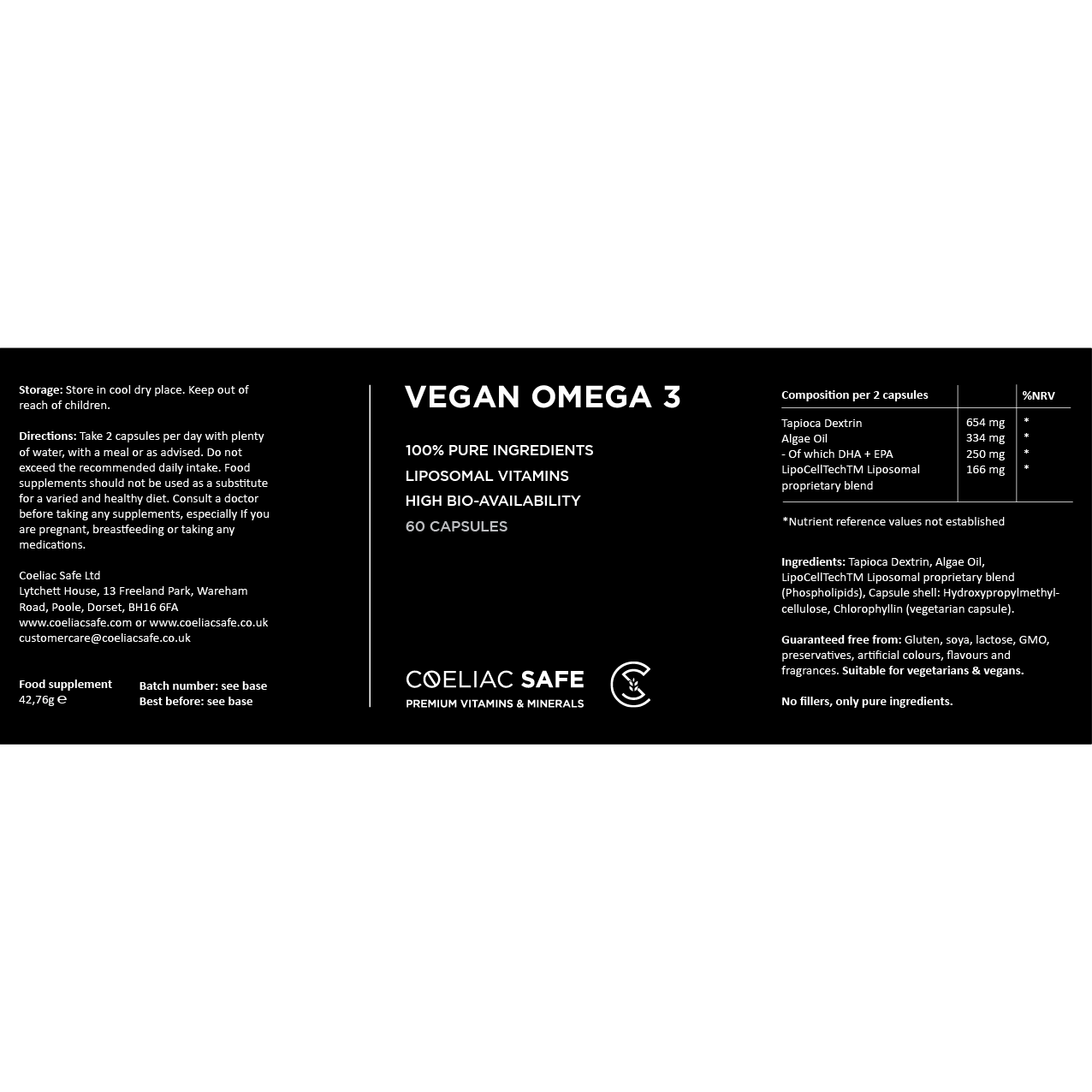 Vegan Omega 3  - 25% off when you subscribe to the monthly plan! image 1
