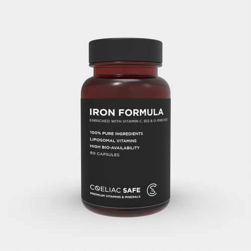 Iron Formula (enriched with vitamin C, B12 & D-ribose) -  (restocking soon!) | Coeliac Safe